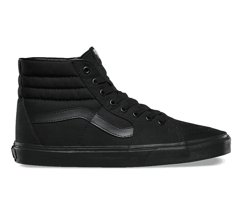 Tenis Unisex Vans SK8 Hi Negro