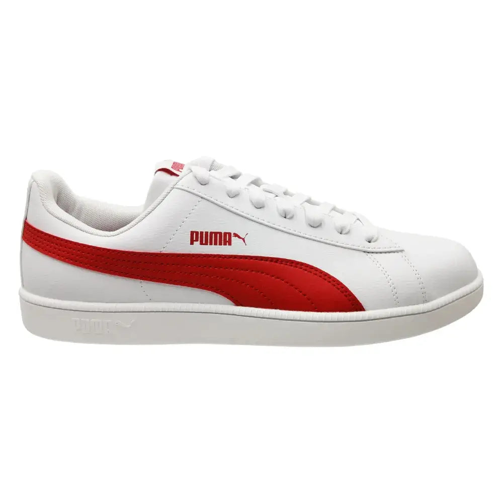 Tenis puma blancos con rojo 2025