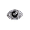 pin metálico ojo