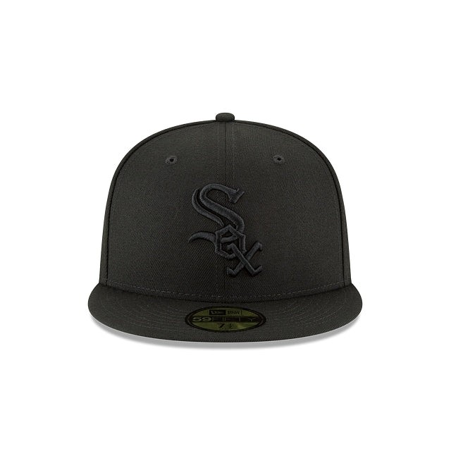 Gorra New Era 59FIFTY Chicago White Sox Black On Black