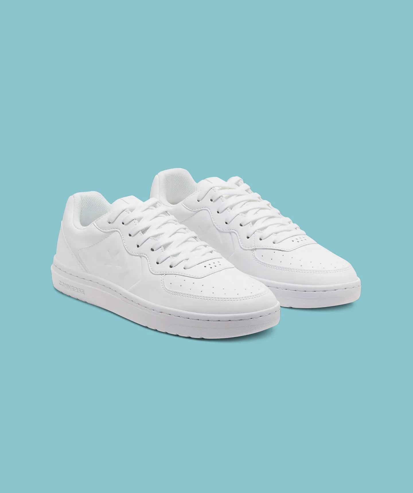 tenis converse rival ox white/white/white