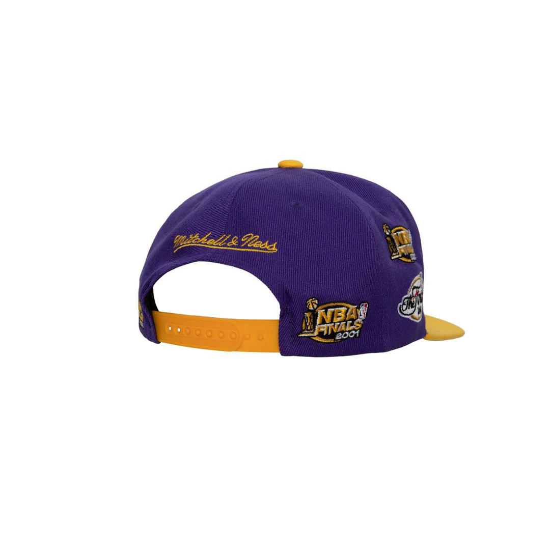 gorra mitchell & ness nba patched up snapback lal