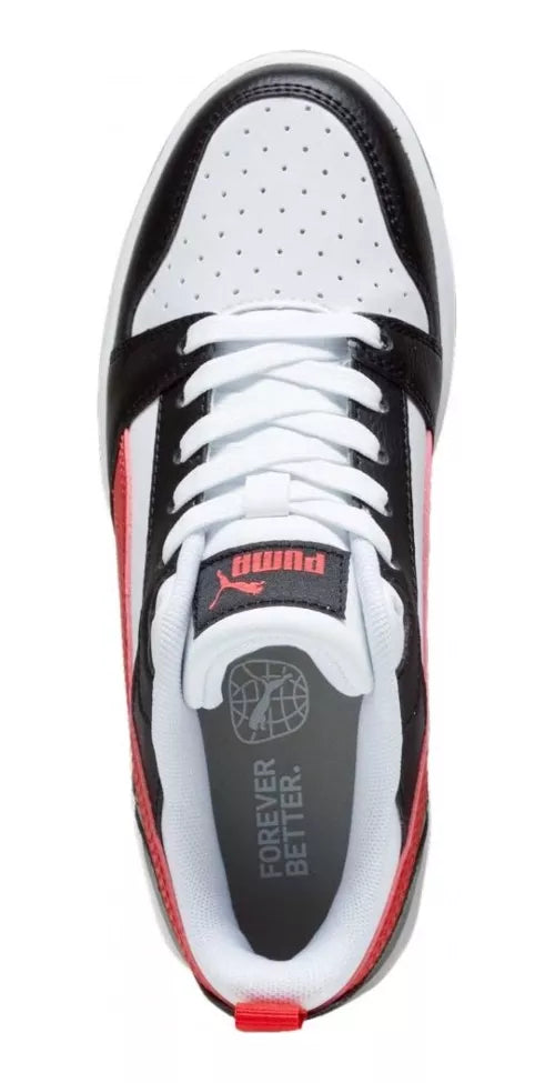 tenis puma rebound v6 lo jr