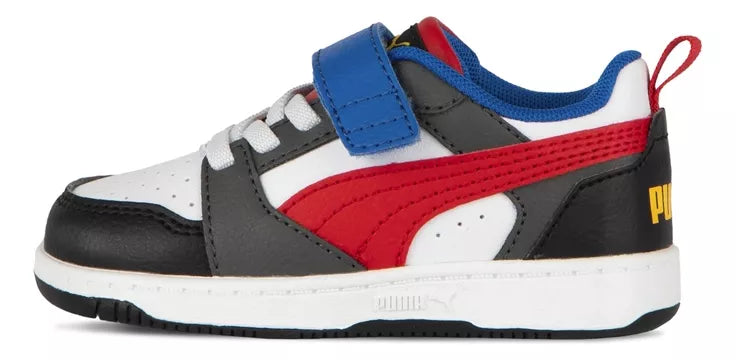tenis puma rebound v6 lo ac+ inf
