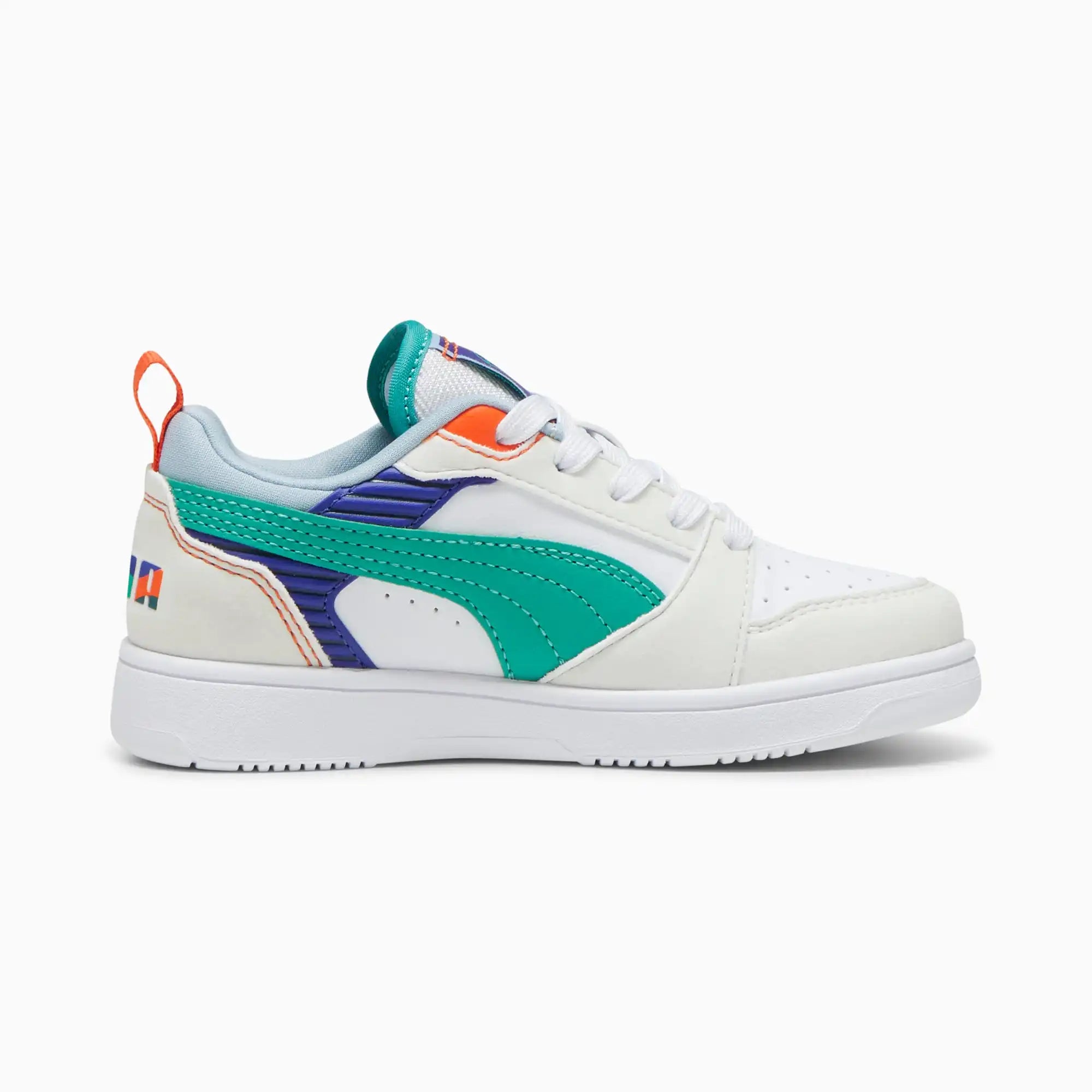 tenis puma rebound v6 lo ready, set, better ii jr