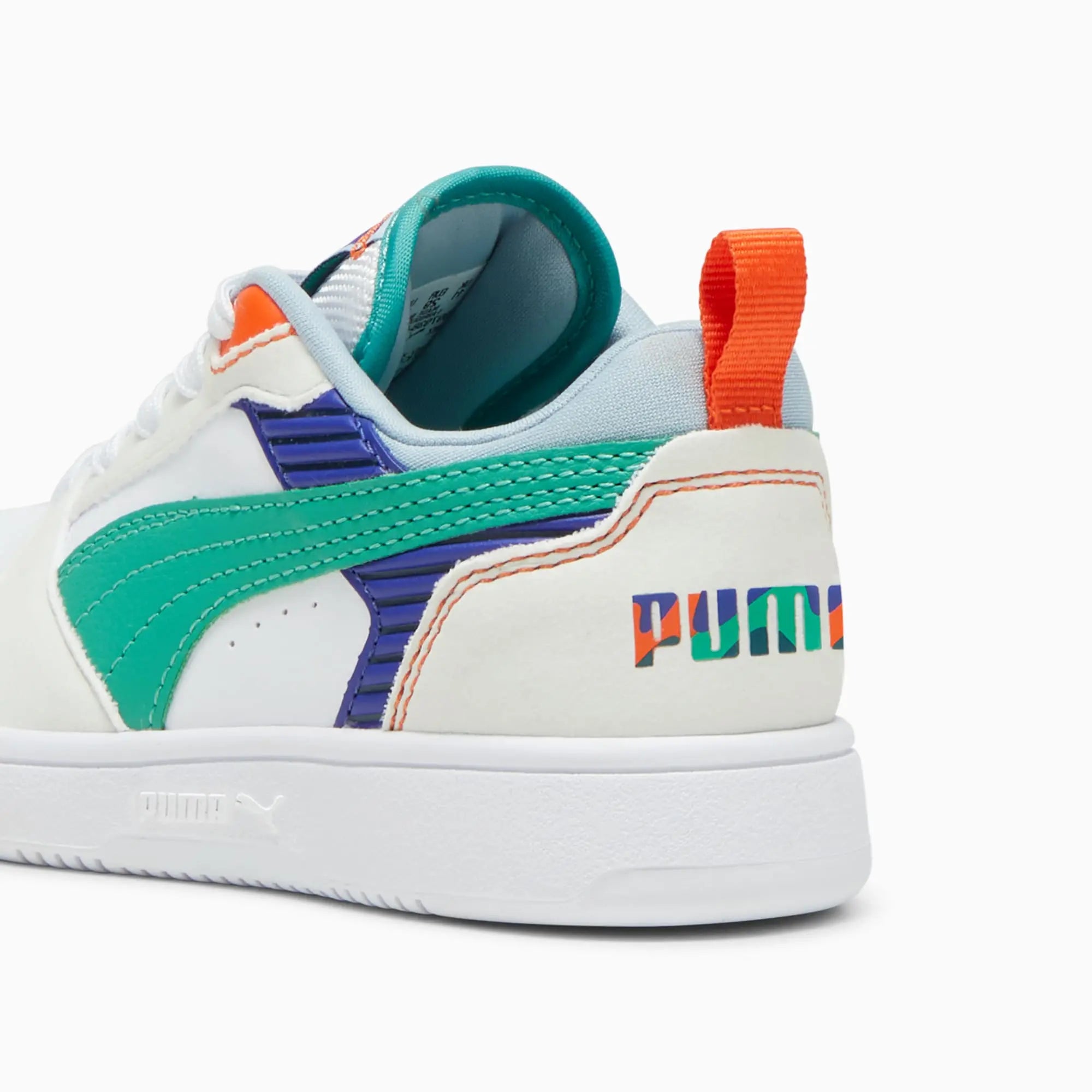tenis puma rebound v6 lo ready, set, better ii jr
