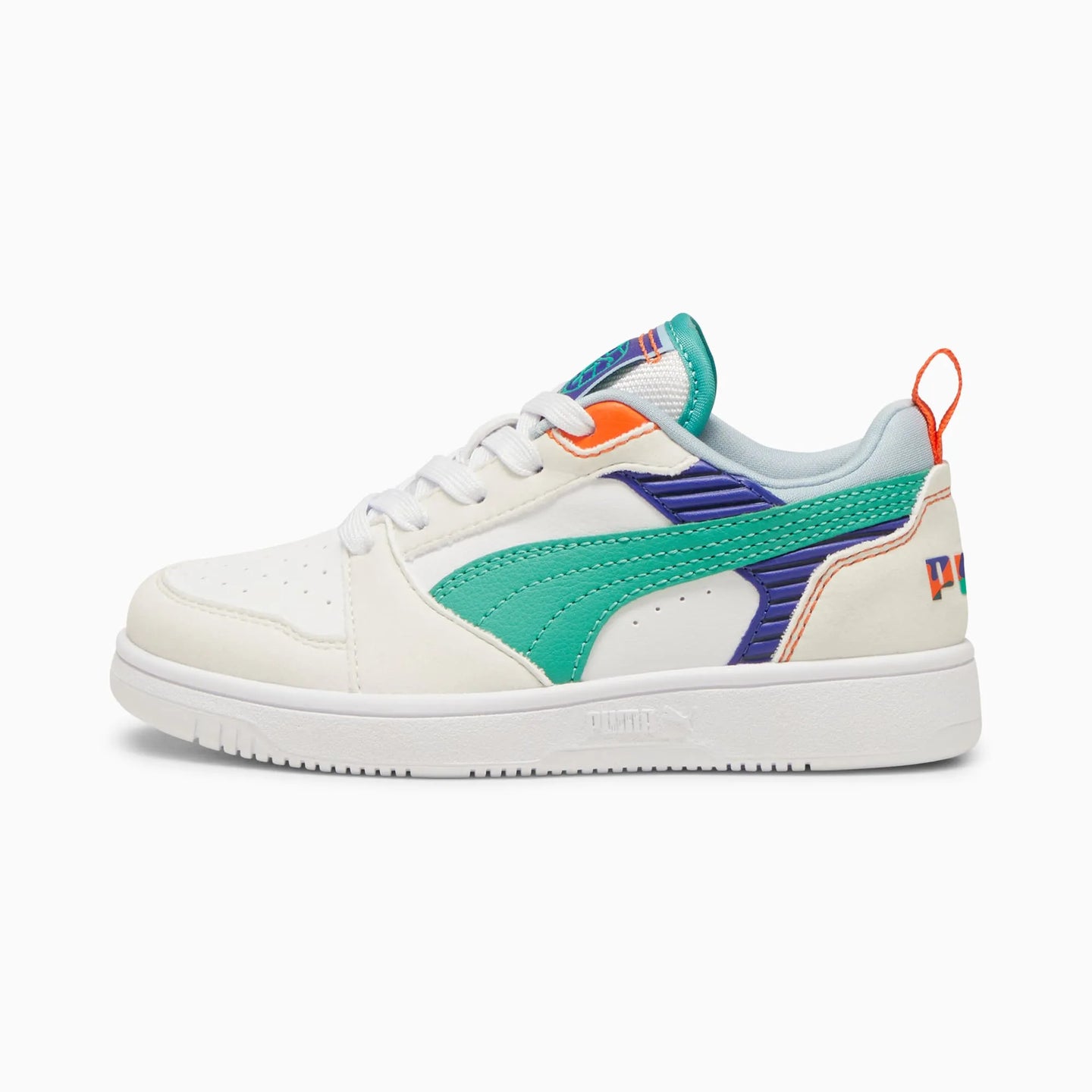 tenis puma rebound v6 lo ready, set, better ii ac ps