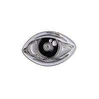 pin metálico ojo