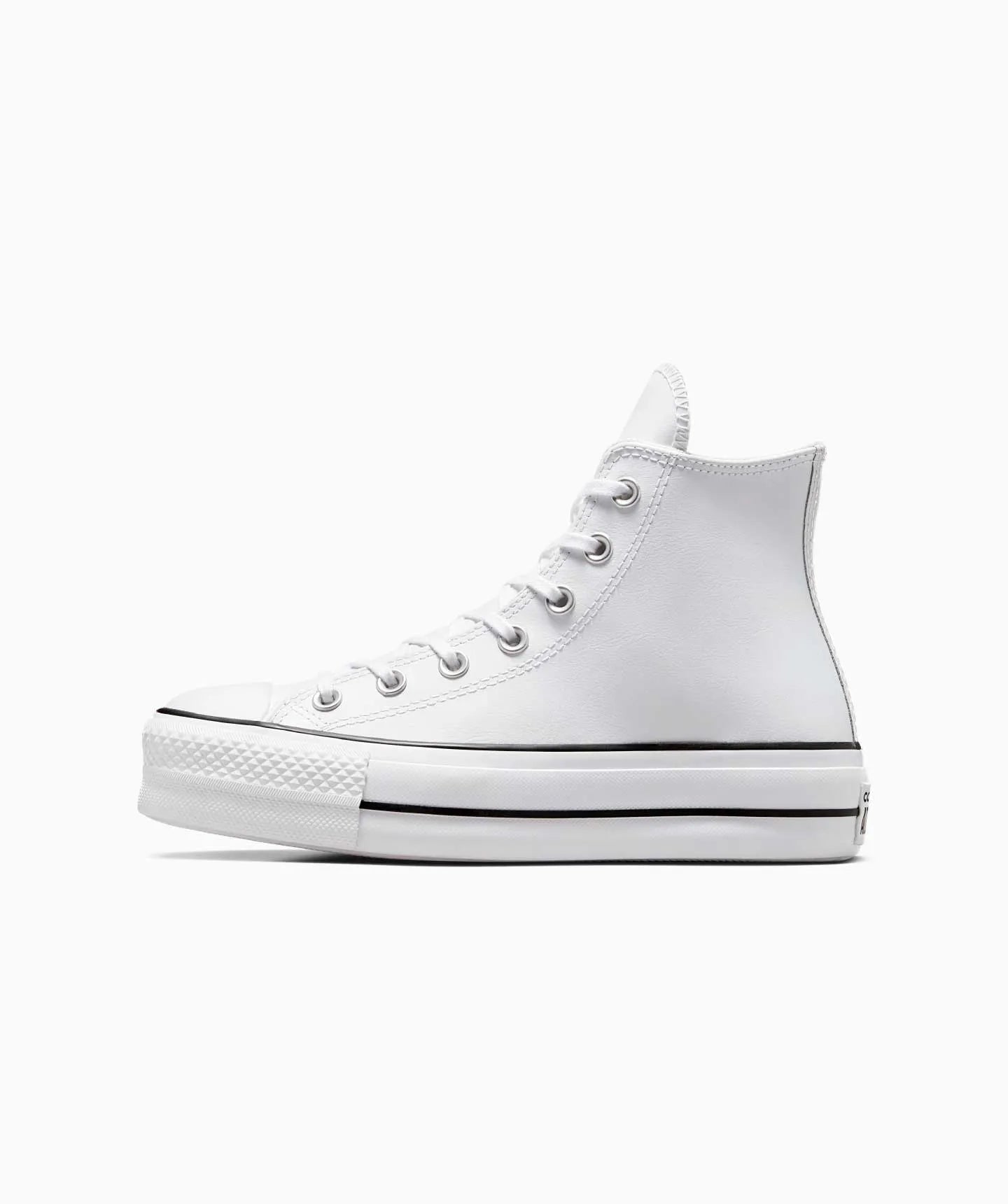 tenis converse ctas lift hi white/black/white