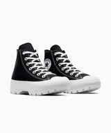 tenis converse ctas lugged hi black/white/black