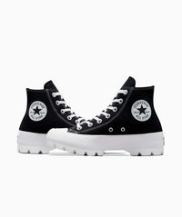 tenis converse ctas lugged hi black/white/black