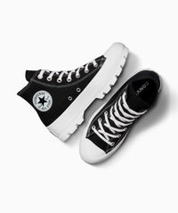 tenis converse ctas lugged hi black/white/black