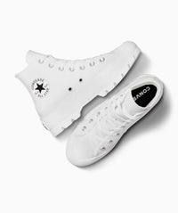 tenis converse ctas lugged hi black/white/black