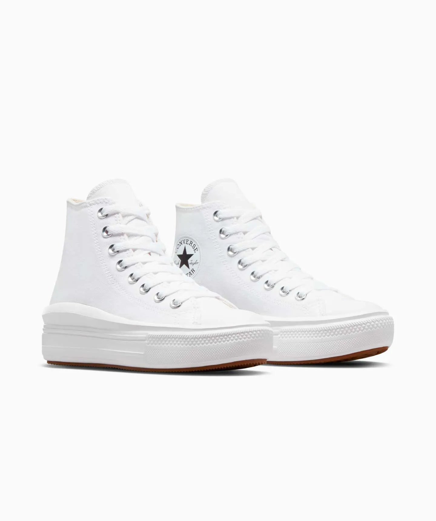 tenis converse ctas move hi white/natural ivory/black
