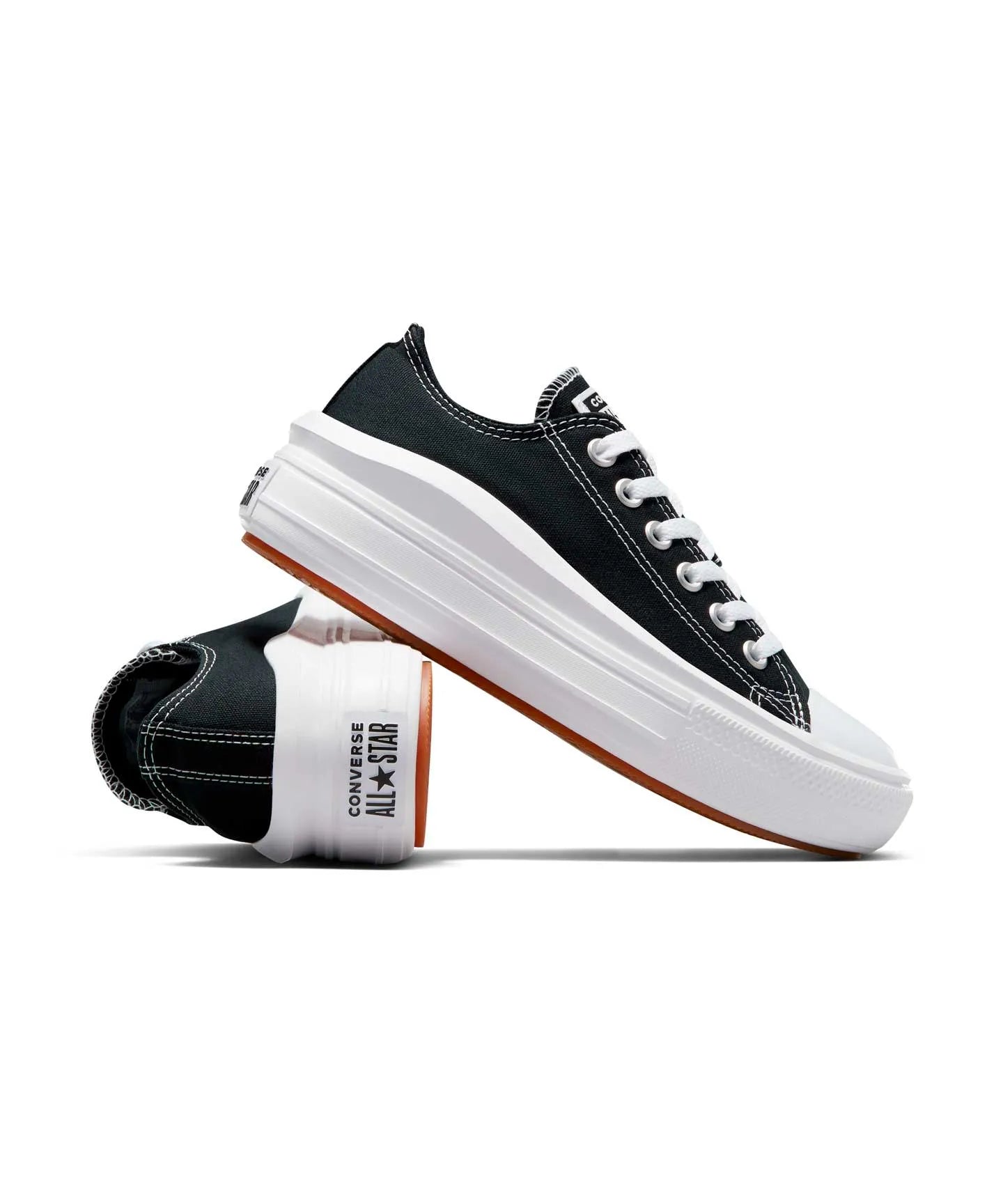 tenis converse plataforma moveen choclo de lona