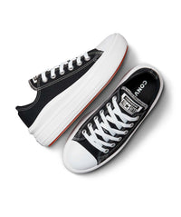 tenis converse plataforma moveen choclo de lona