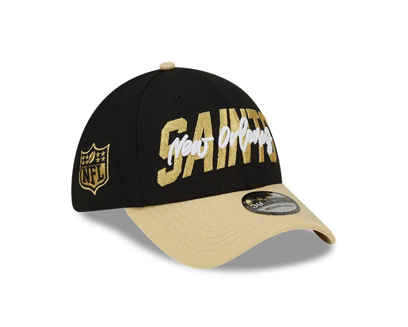 Saints gorra 3930 draft new orleans