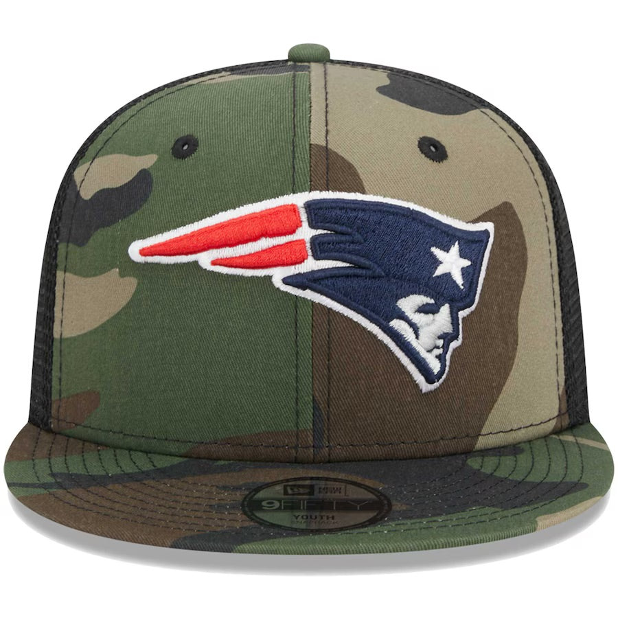 gorra new era 950 trucker Patriots