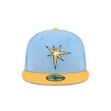 Gorra New Era Tampa Bay Rays MLB Spring Training 2025 59FIFTY Cerrada