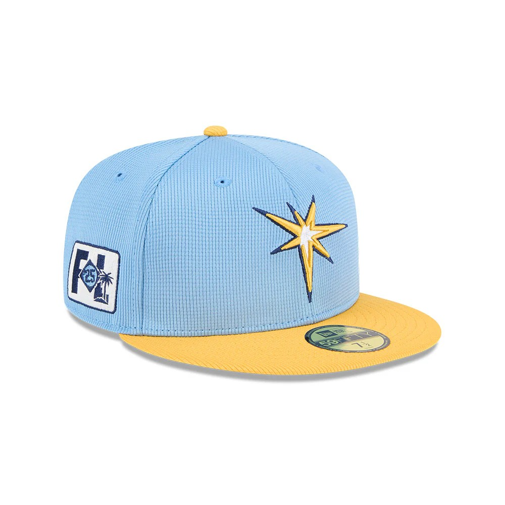 Gorra New Era Tampa Bay Rays MLB Spring Training 2025 59FIFTY Cerrada
