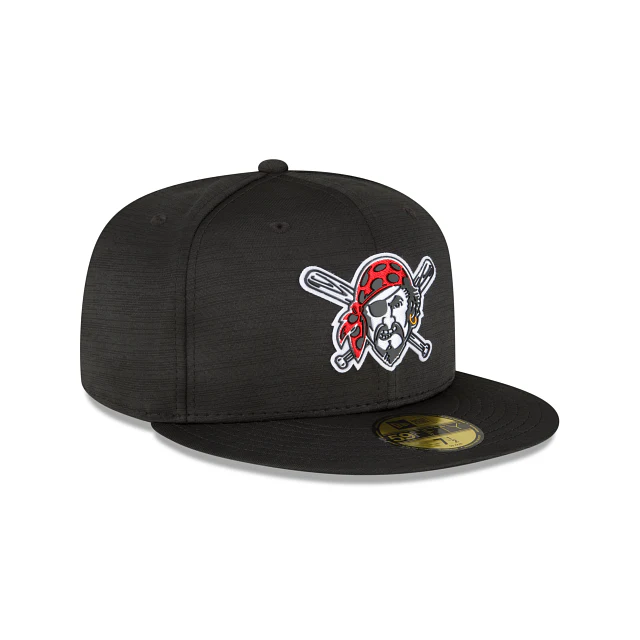 Gorra New Era Pittsburgh Pirates 2023 Clubhouse Black 59FIFTY Fitted Hat