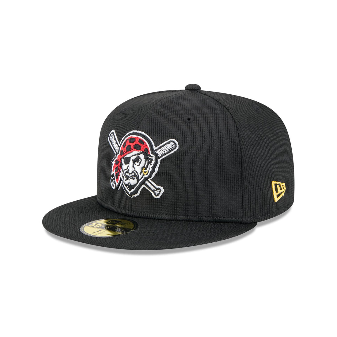 Gorra New Era Pittsburgh Pirates 2023 Clubhouse Black 59FIFTY Fitted Hat