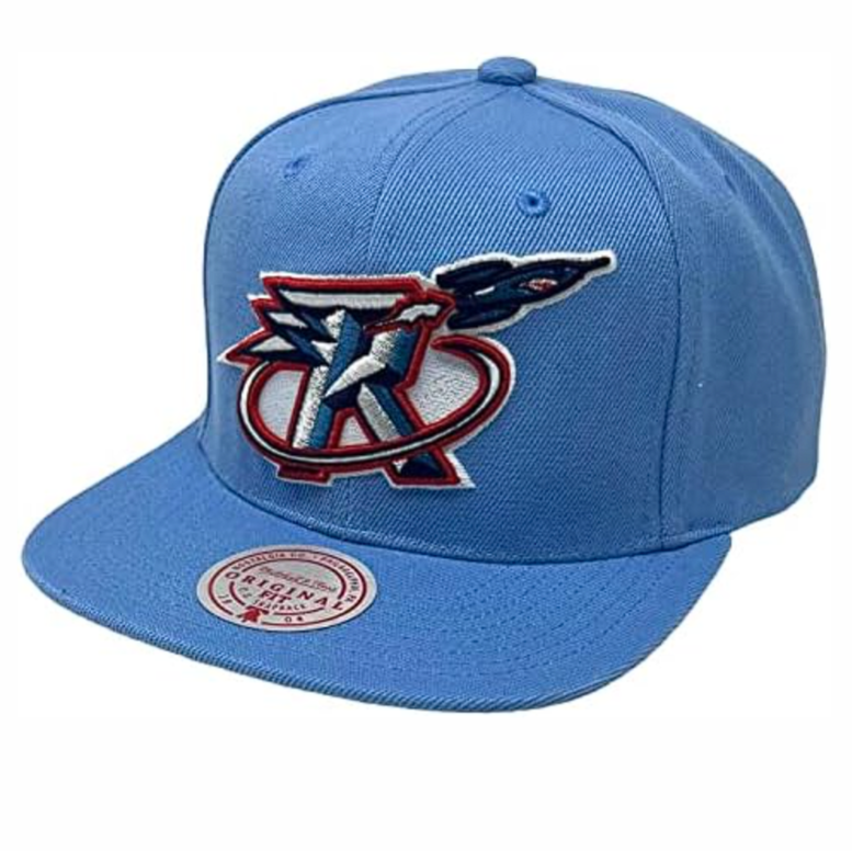gorra mitchell & ness core basic snapback hwc rockets nylb