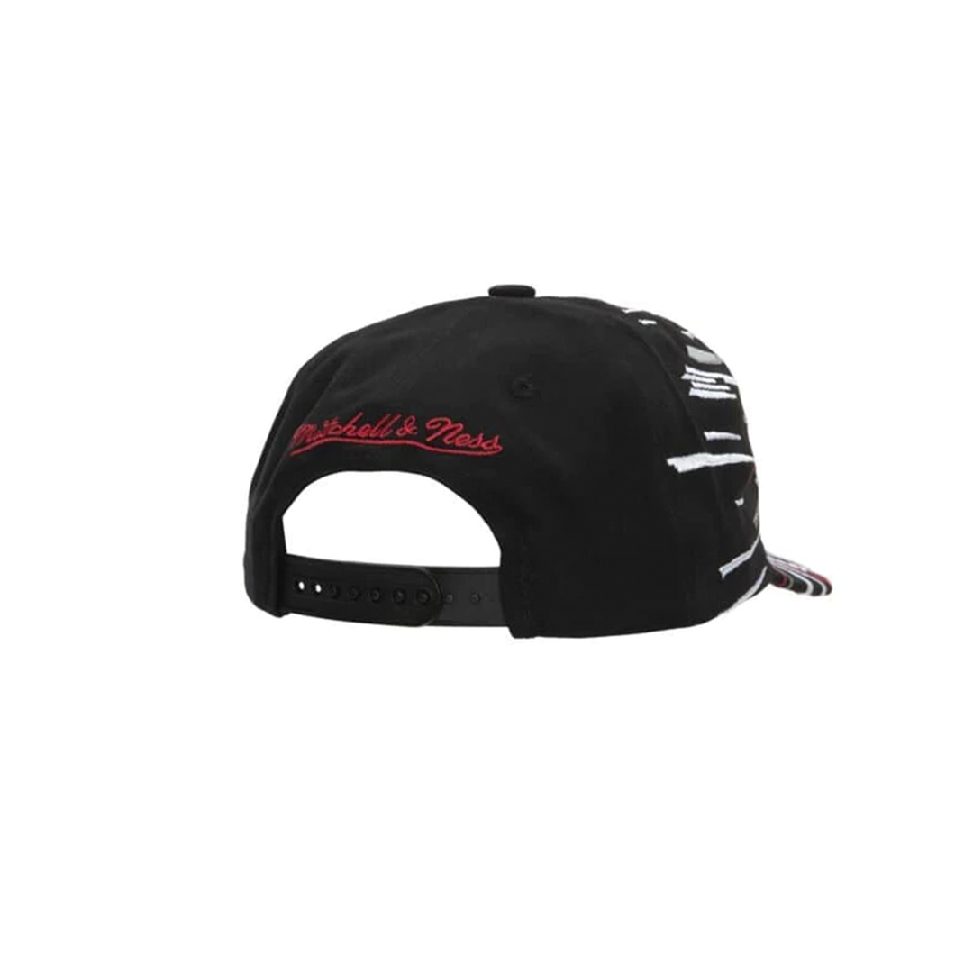 gorra mitchell & ness nba burst deadstock snapback bulss