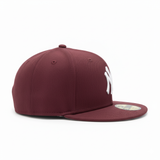 Gorra New era 5950 Neyyan Maroon