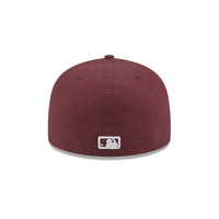 La gorra New Era 5950 Los Angeles Dodgers Maroon