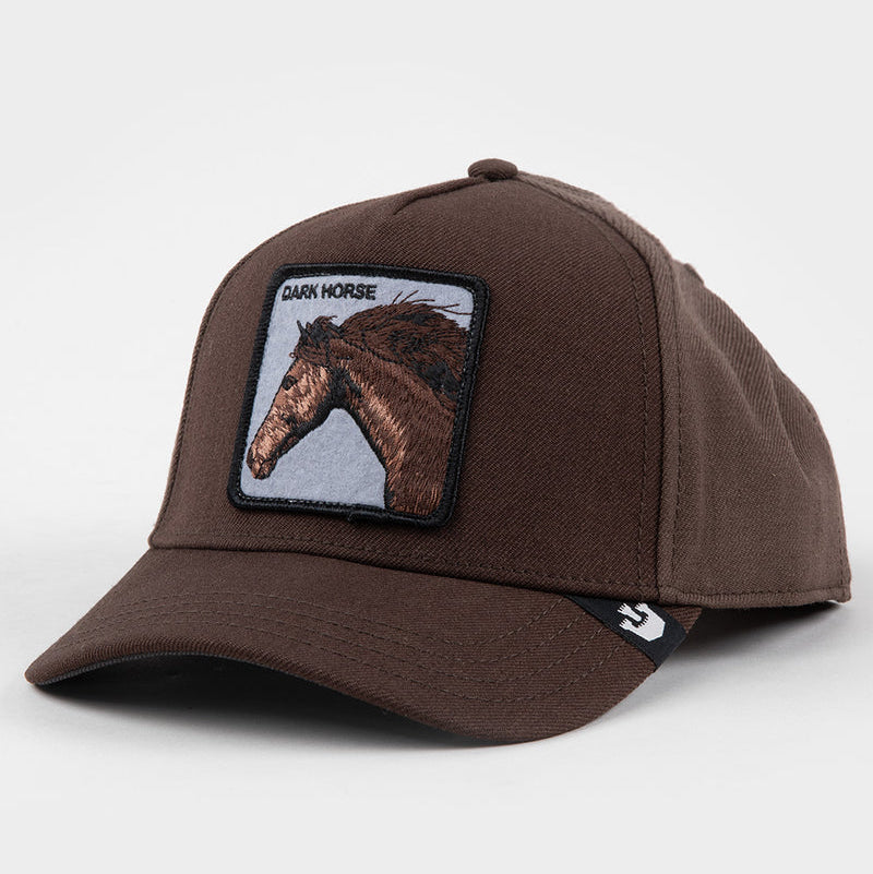 gorra goorin bros dark horse field brown