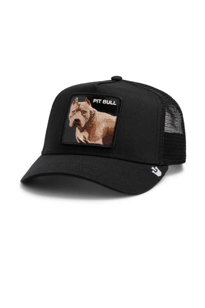 gorra goorin bros the dog pitbull black