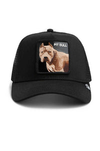 gorra goorin bros the dog pitbull black