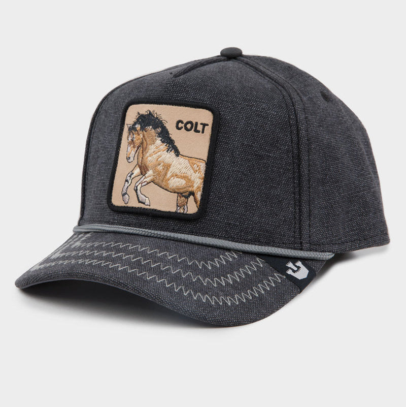 gorra goorin bros bucking duck black