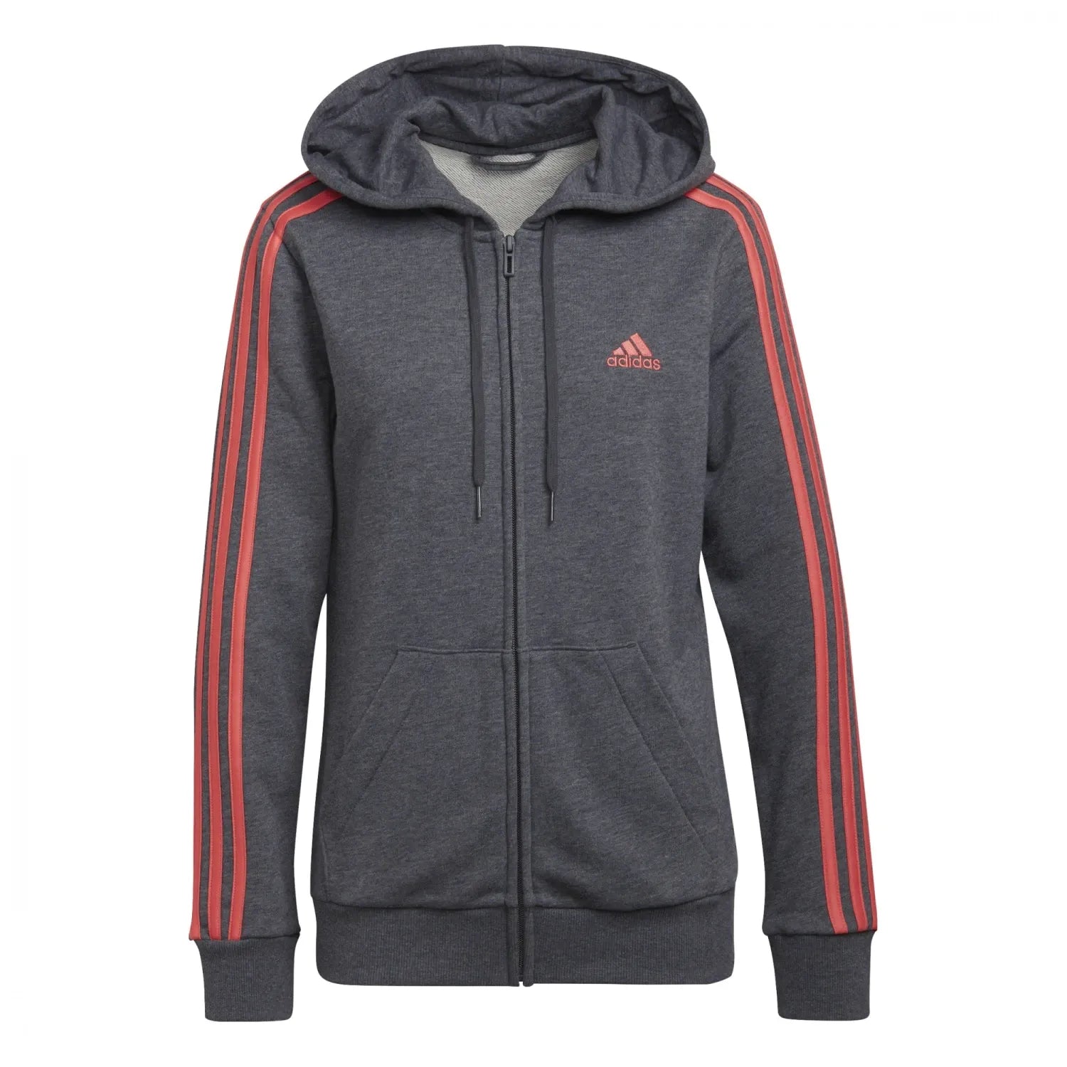 sudadera adidas w 3s ft fz hd