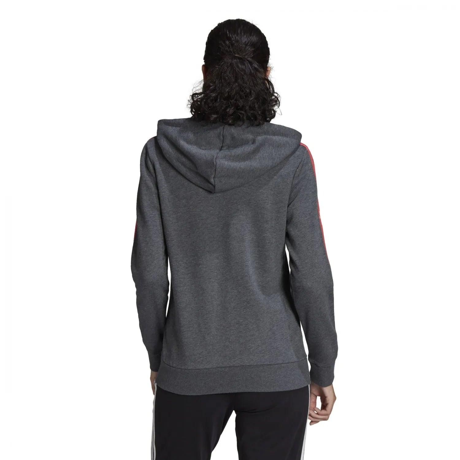 sudadera adidas w 3s ft fz hd
