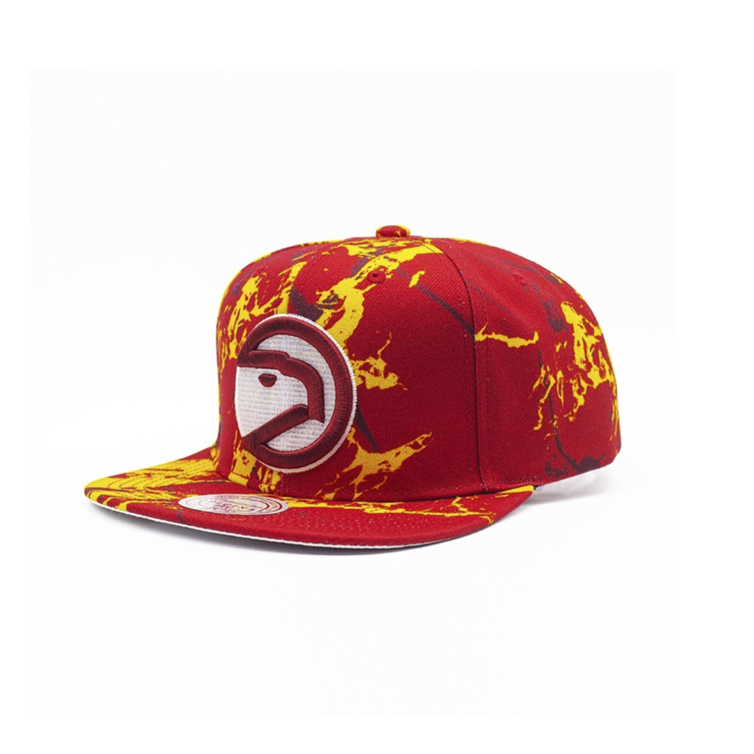 gorra mitchell & ness down for all snapback hwc hawks red1