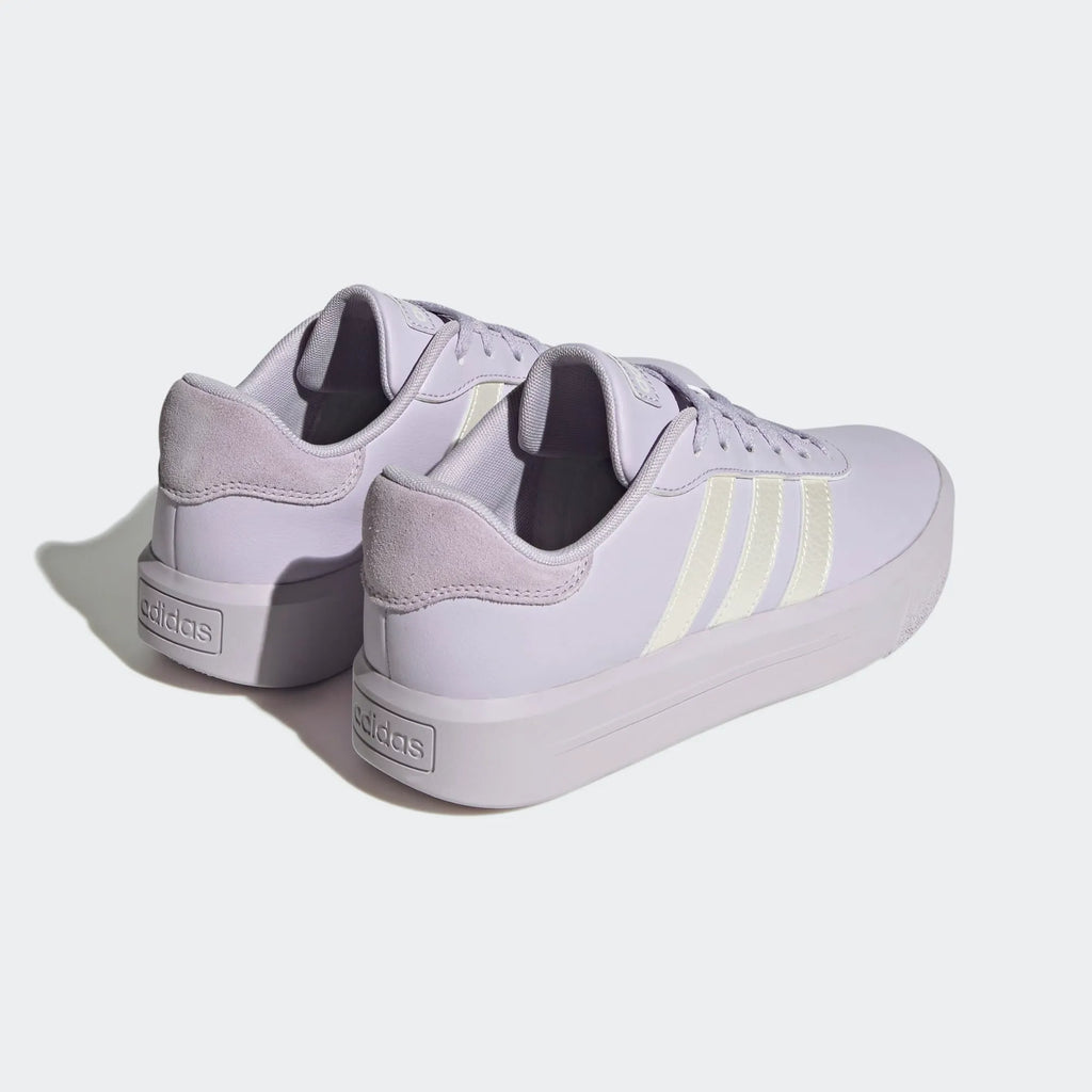 tenis adidas court platform
