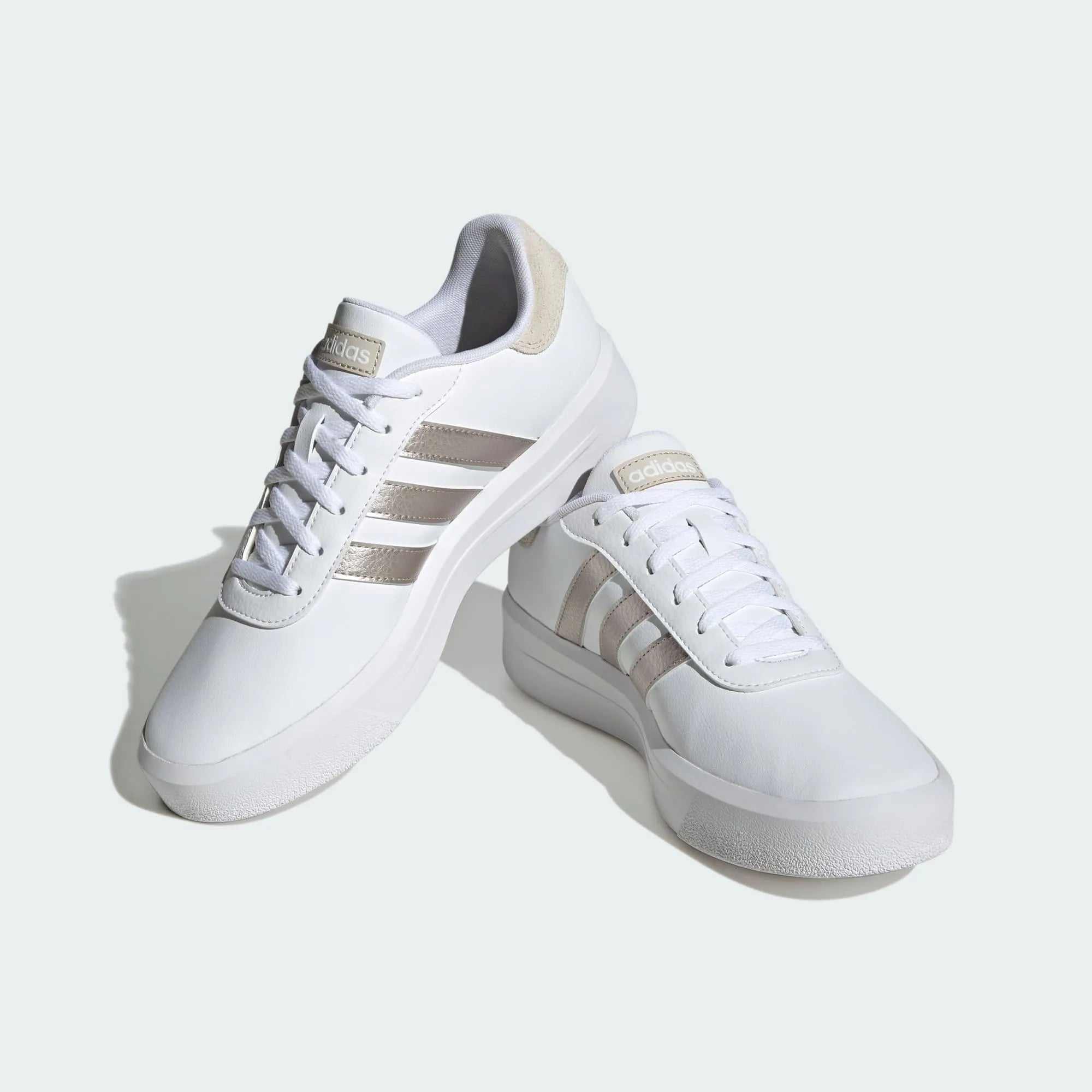 tenis adidas court platform