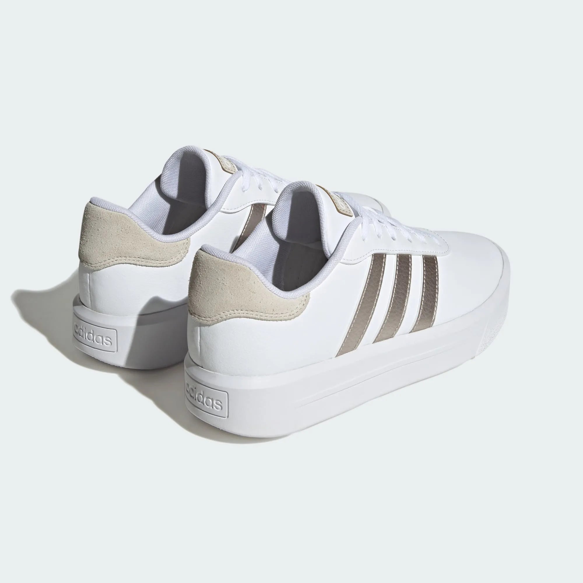 tenis adidas court platform