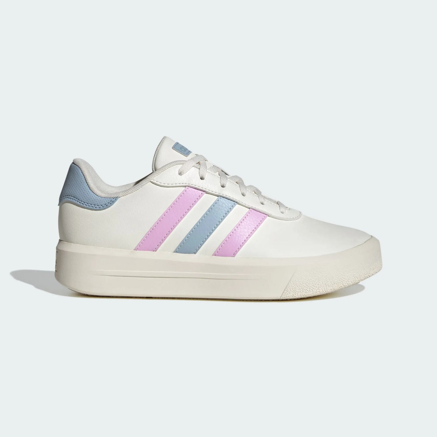 tenis adidas court platform