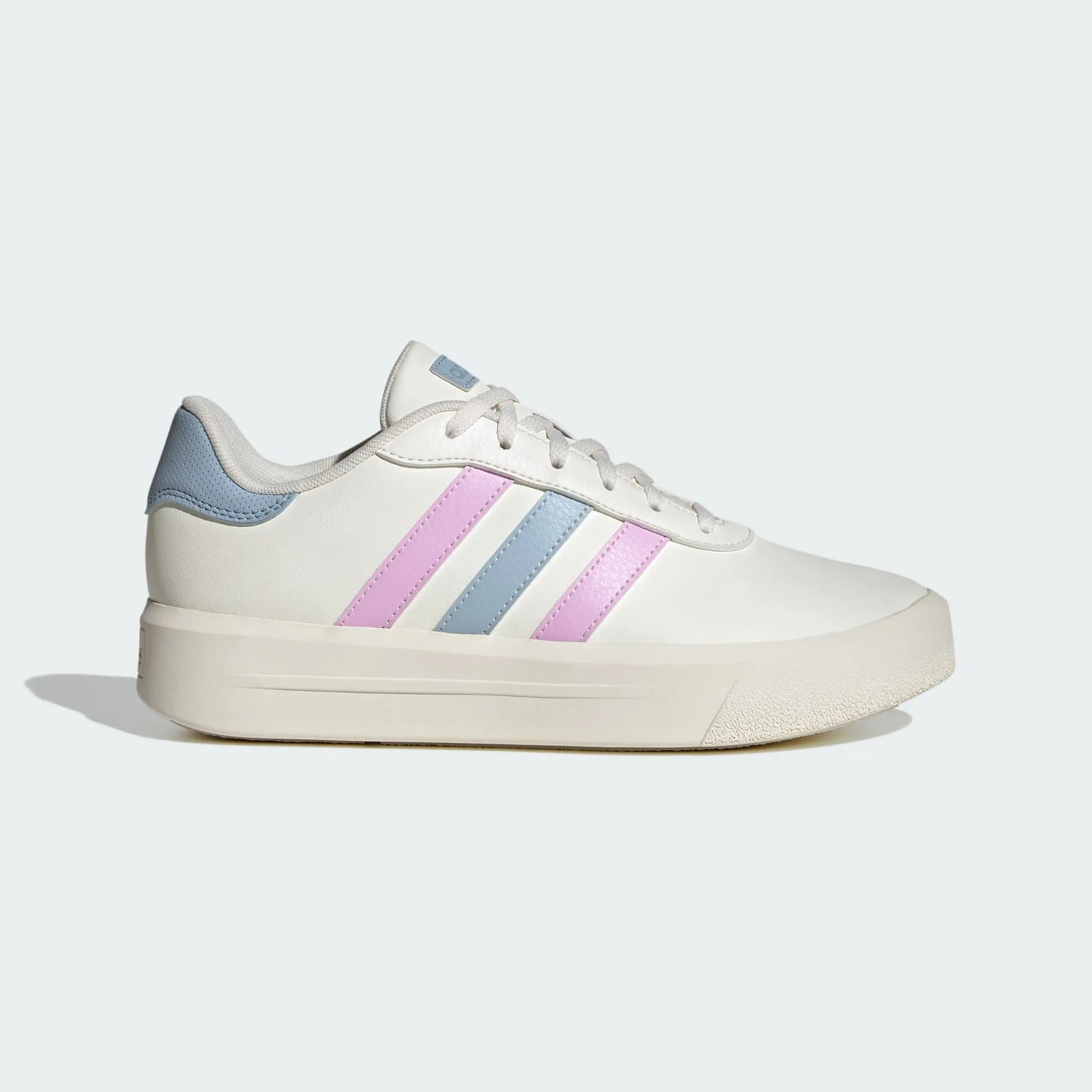 tenis adidas court platform