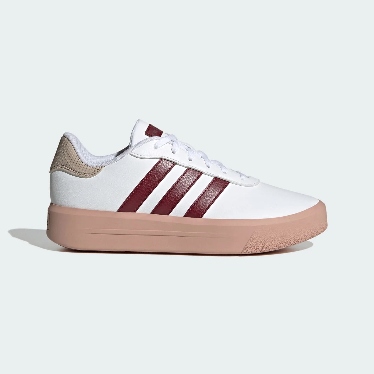 tenis adidas court platform