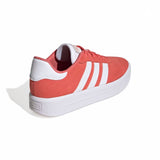 tenis adidas court platform suede