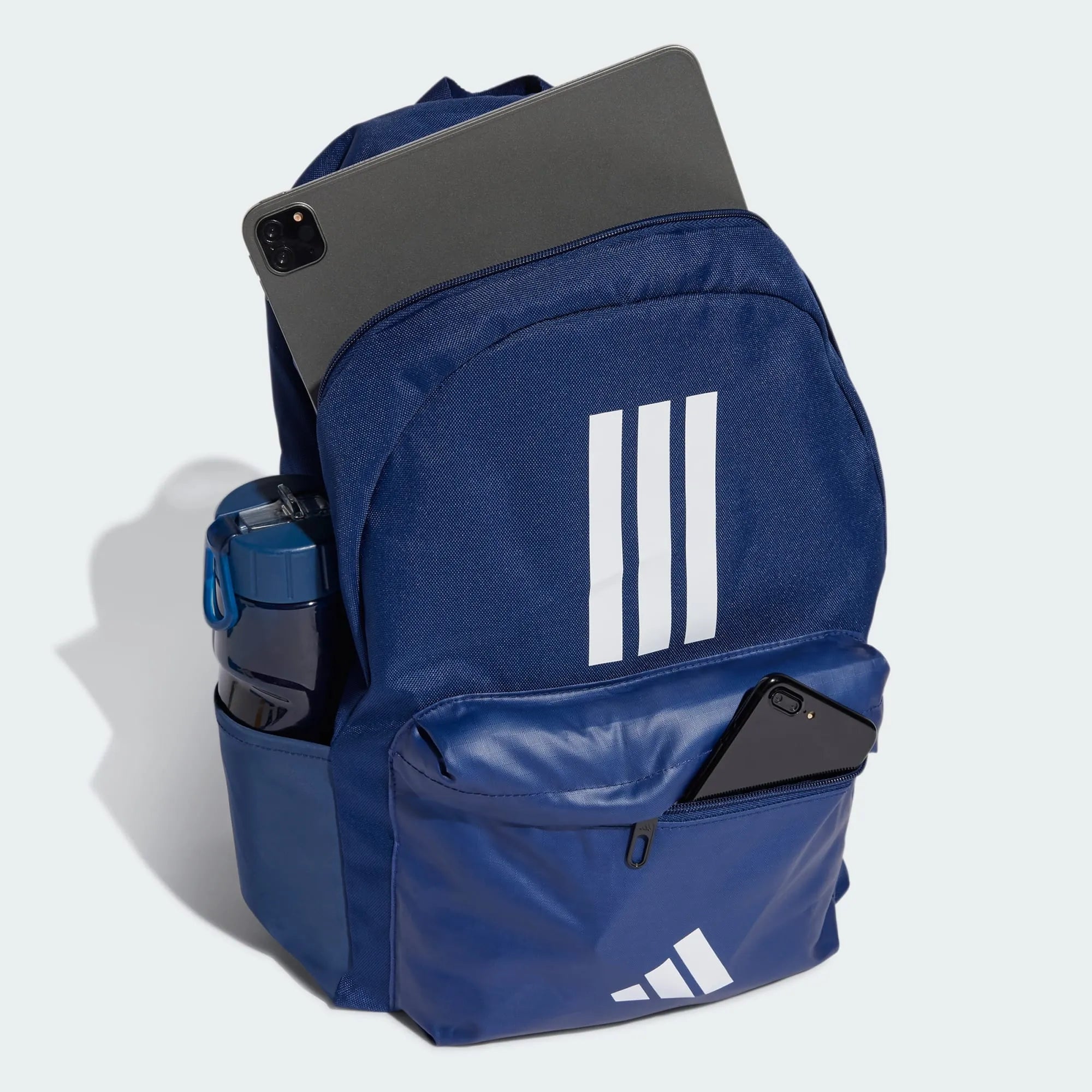 Mochila Adidas Clsc Bars 3s Dkblue/White