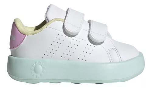 tenis adidas advantage cf i ftwwht/blilil/halmin