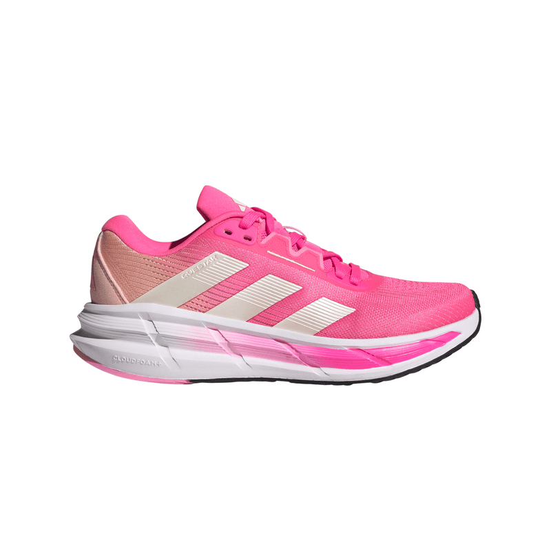 tenis adidas questar 3 w lucpnk/ivory/powcor