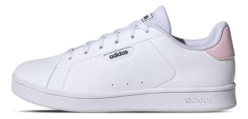 tenis adidas urban court j ftwwht/ftwwht/clpink