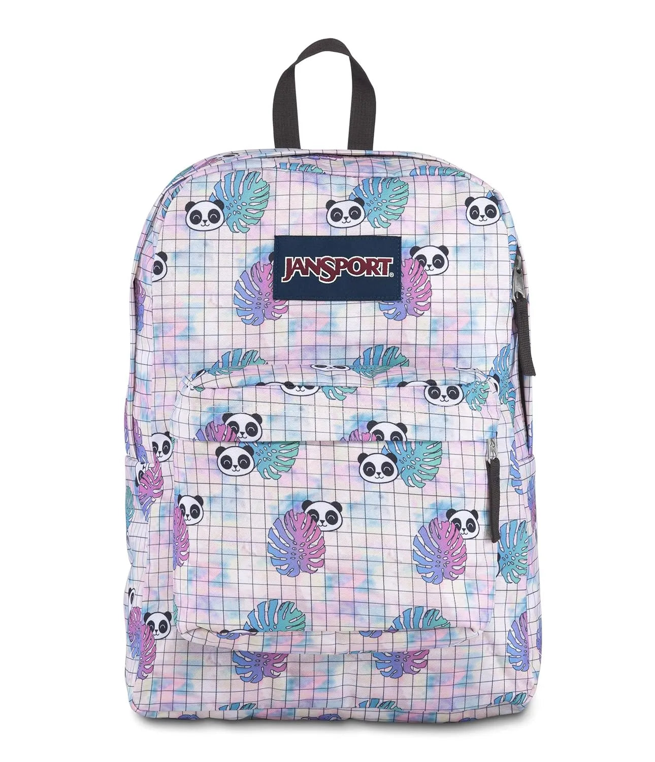 mochila jansport superbreak neonsmoke print