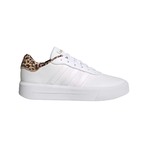 Tenis Adidas Court Plataforma Dama Blanco